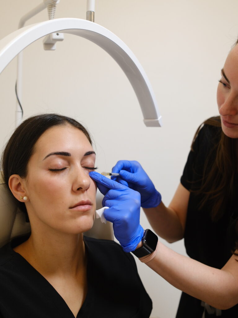 Receiving Platelet Rich Plasma therapy